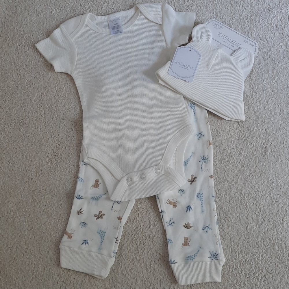 Bodysuit, pant, and hat set
